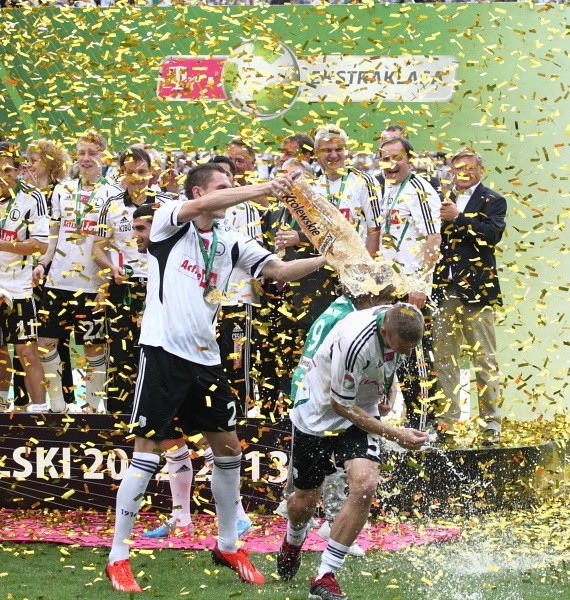 Tak Legia Warszawa świętowała mistrzostwo Polski rok temu
