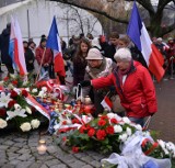 Marsz Solidarności z Francuzami w Gdyni [ZDJĘCIA]