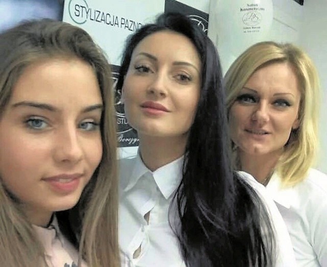 Pamela, Sylwia i Eunika (od lewej) wspólnie tworzą zespół specjalistek od urody w Salonie Kosmetycznym „Beauty Studio”