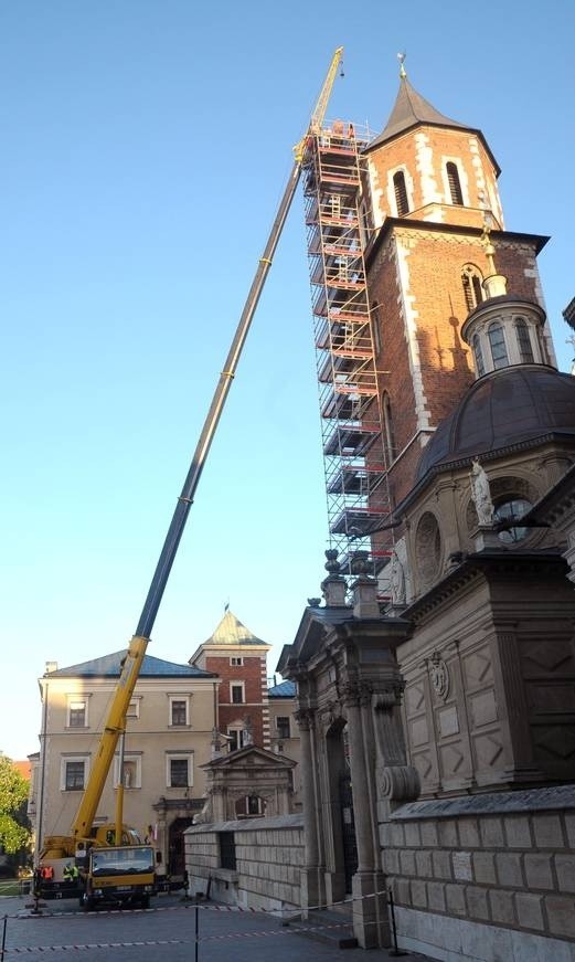 „Jan Paweł II” na wieży Srebrnych Dzwonów [ZDJĘCIA]