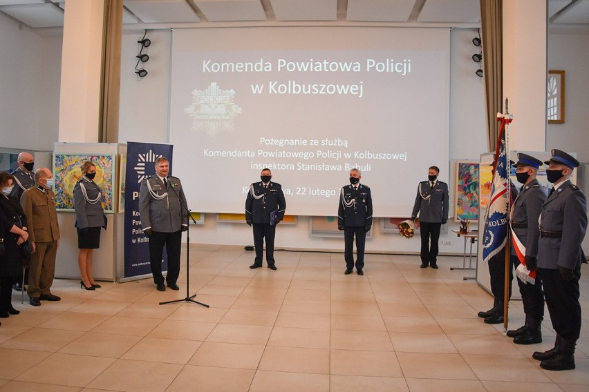 Inspektor Stanisław Babula, Komendant Powiatowy Policji w Kolbuszowej, po 32 latach służby przeszedł na emeryturę [ZDJĘCIA]