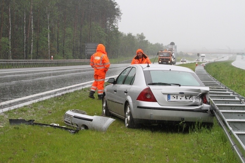 Wypadek na obwodnicy Kielc - sobota