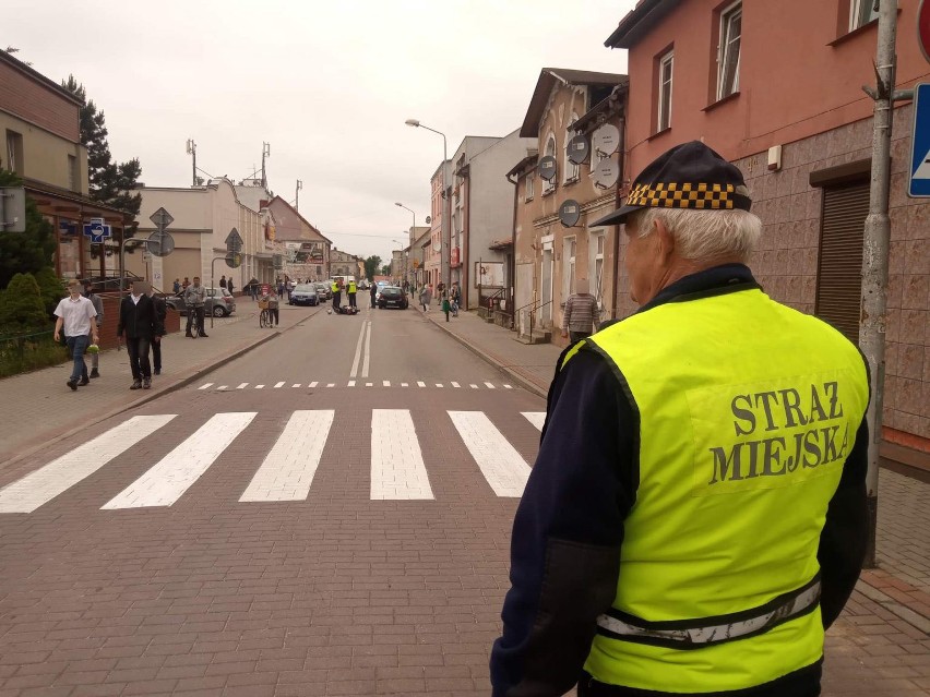 Wypadek w Czaplinku przy ul. Długiej