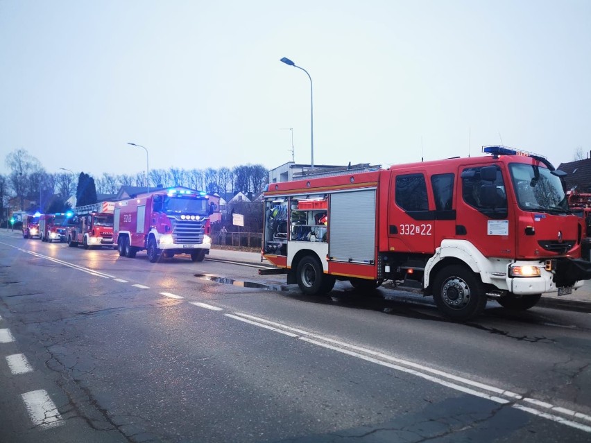 Pożar w Koszalinie