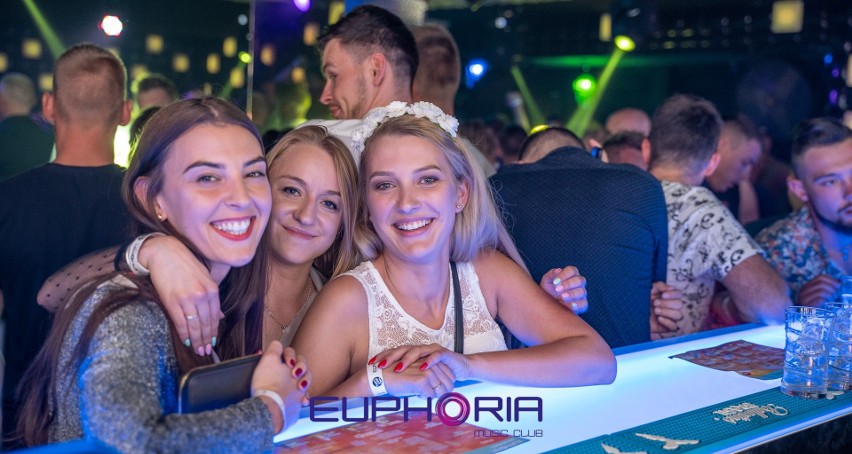 Fotogaleria z weekendowej imprezy w klubie Euphoria w Łebie....