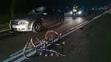 Śmiertelny wypadek na trasie Lublin-Chełm. Nie żyje rowerzysta. Droga zablokowana