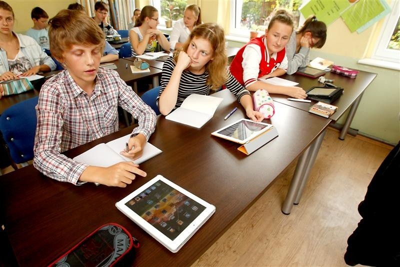 iPady zamiast podręczników w szkole w Szczecinie
