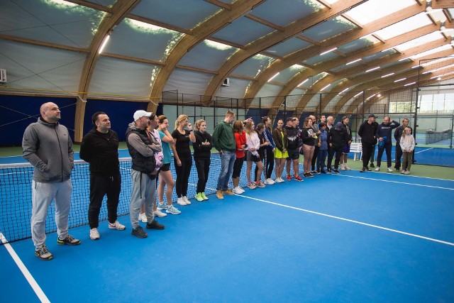 Otwarcie kortów tenisowych Klubu Sportowego Perla w Słupsku.