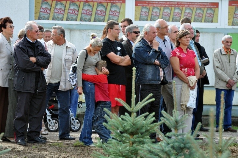Odsłonięcie pomnika w Rosnowie