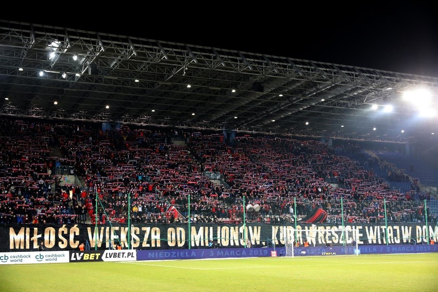 18.02.2019. Mecz Wisła Kraków - Śląsk Wrocław 1:0. Specjalne...