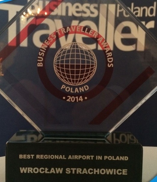 Business Traveller Award dla wrocławskiego lotniska