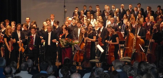 Polsko &#8211; słowacka orkiestra zebrała owację na stojąco.