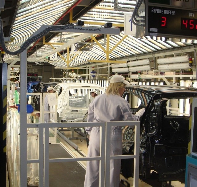 Inżynierowie i pracownicy z łańcuckiego Transsystemu mają swój znaczący udział w budowie linii produkcyjnych dla koncernu Volkswagena. Fot. Archiwum.