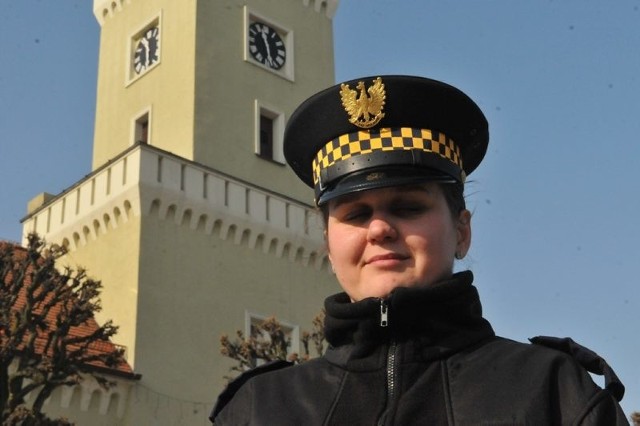 Katarzyna Suchińska, nowa komendantka straży miejskiej w konkursie na to stanowisko pokonała trzech kandydatów