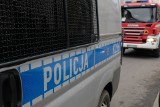 Wypadek z udziałem motocykla i osóbówki w Kraczkowej na DK 94. Jedna osoba ranna