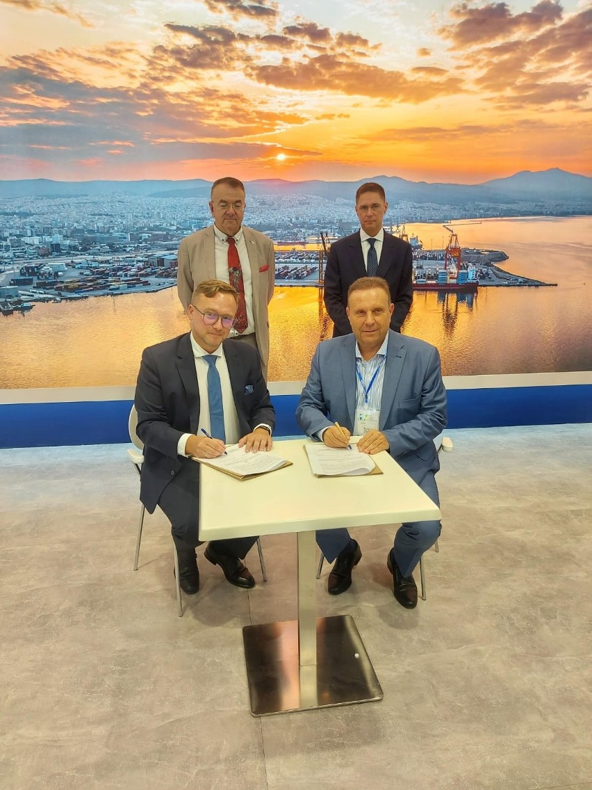 Współpraca Portu Gdańsk i Portu Saloniki i nowe możliwości dla transportu ładunków między naszymi krajami w ramach Via Carpatii.