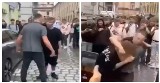 Brutalna ustawka w Nysie. Młodzi chłopcy okładali się pięściami. Tłum skandował: "Zaje... mu!"