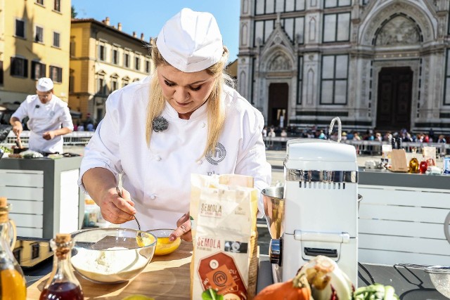 Ela Stróżyńska walczy o finał 11. sezonu MasterChef w Florencji.