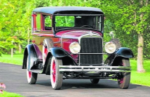 Studebaker Dictator rocznik 1930, Fot: Zbiory prywatne