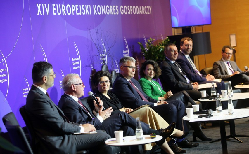 Uczestnicy panelu podczas Europejskiego Kongresu...