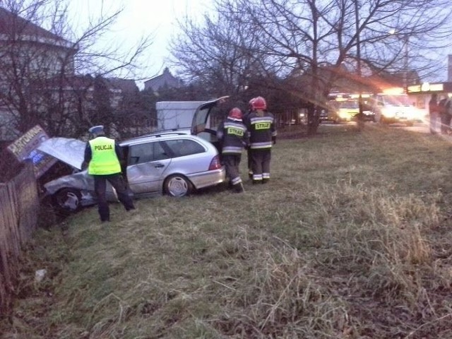 Zderzenie samochodów w Opolu.