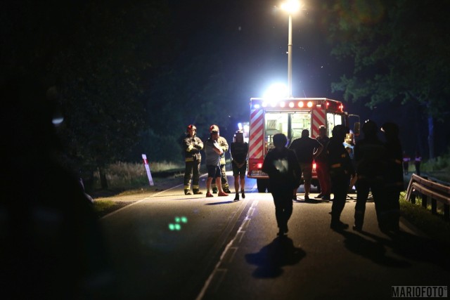 Wypadek śmiertelny w Lubszy. Motocyklista zderzył się z dostawczym busem