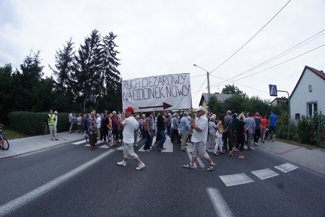 Protest w Tarnowie.