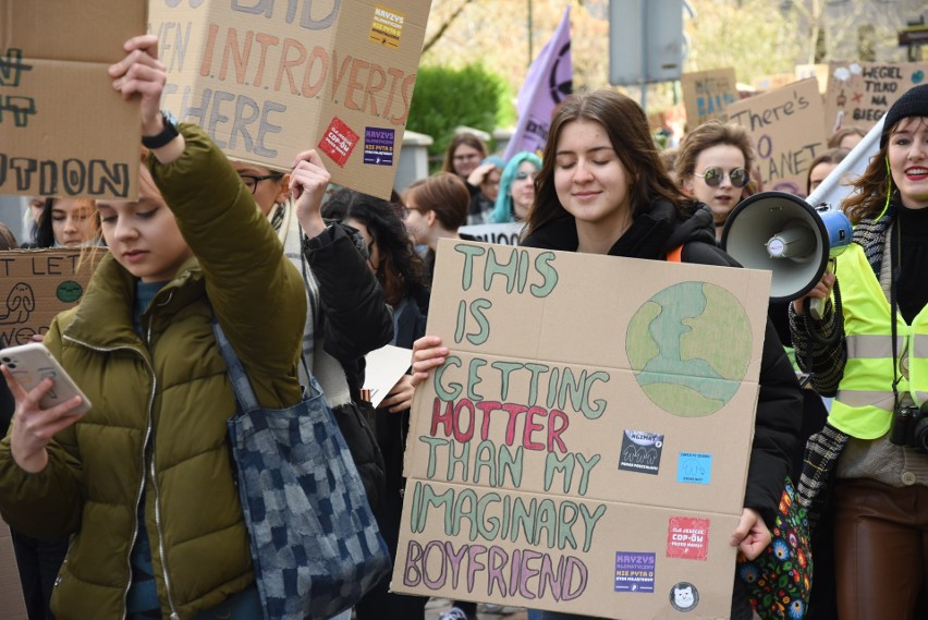 Strajk było częścią globalnej mobilizacji dla klimatu....