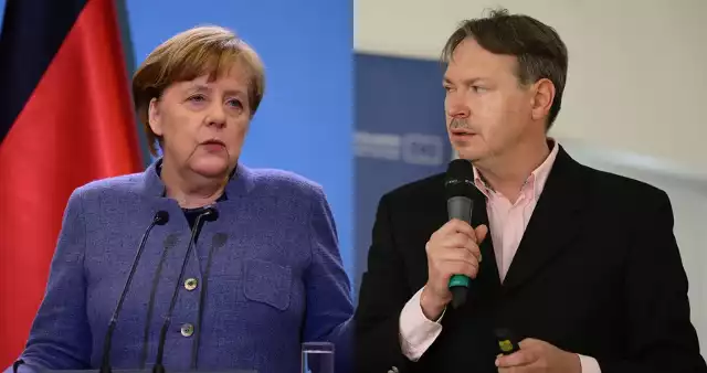 W ocenie profesora (na fot. z prawej strony) Niemcy w dalszym ciągu nie wyciągnęły lekcji z błędów kanclerz Merkel i jej polityki otwartych drzwi.