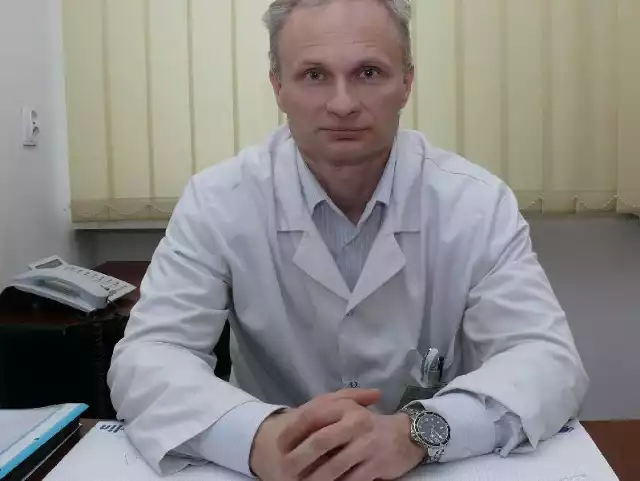 Doktor Leszek Orliński zastanawia się nad rezygnacją z funkcji zastępcy dyrektora do spraw medycznych włoszczowskiego szpitala.