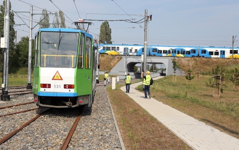 Testy nowej trasy Szczecińskiego Szybkiego Tramwaju