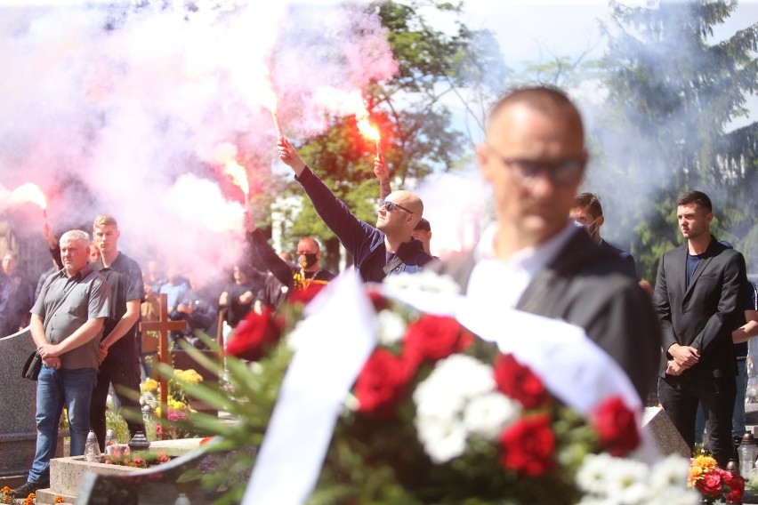 Pogrzeb Piotra Rockiego odbył się przed sobotnim południem w...