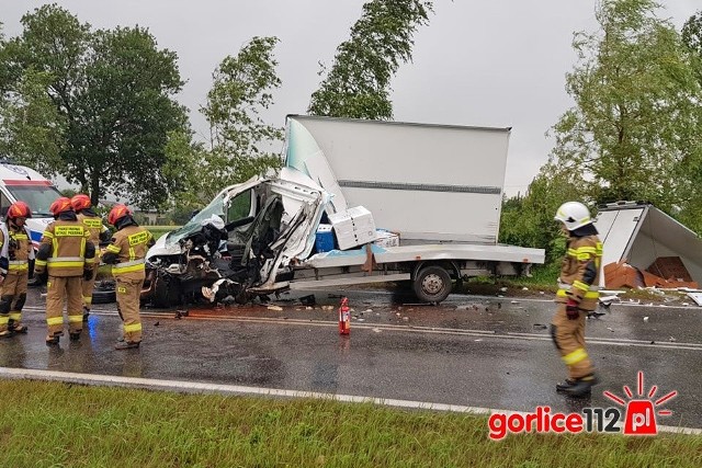 O krok od tragedii na granicy gmin Łużna i Moszczenica