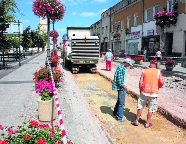 Od 1 sierpnia trwa remont ulicy Armii Krajowej w Grójcu.