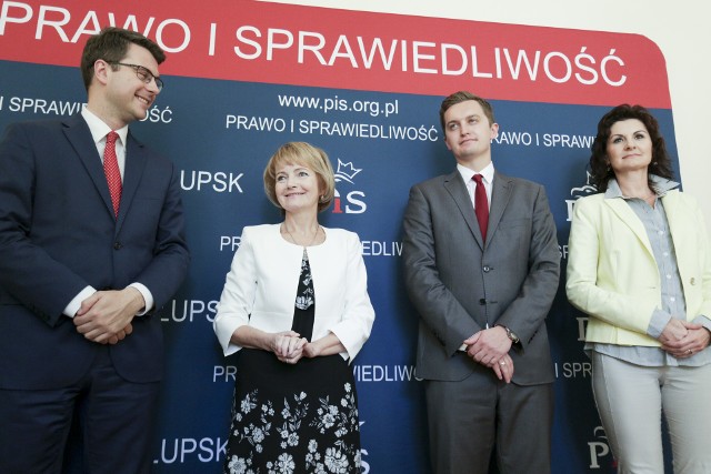 Konferencja PiS w Słupsku.