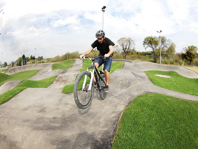 W Nowym Sączu powstał największy pumptrack w UE [ZDJĘCIA]