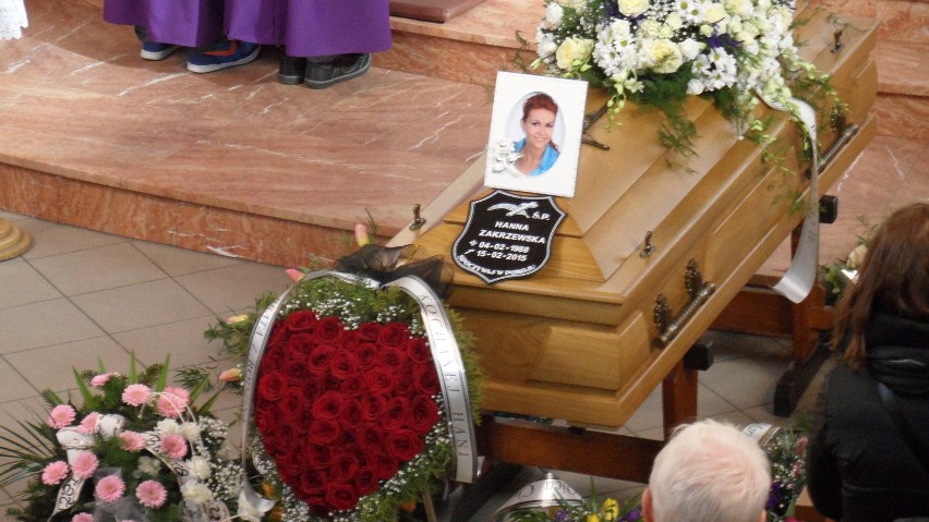 Pogrzeb 27-letniej Hanny w kościele św. Jadwigi w Tychach....