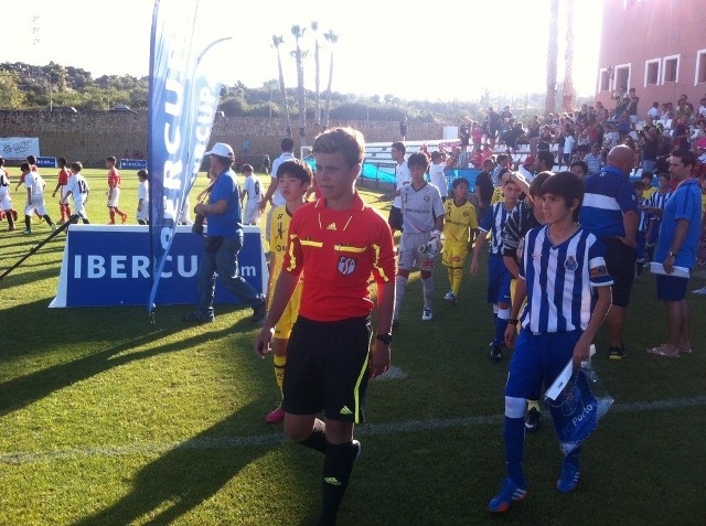 Jakub Karczewski jako 13-latek poprowadził mecze w turnieju międzynarodowym Dana Cup 2013