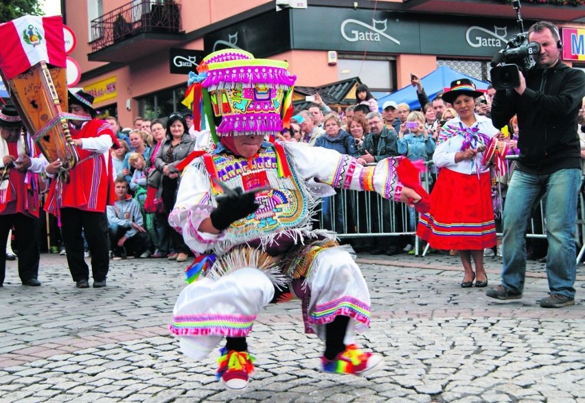 Peruwiańczycy - najbarwniejsza grupa tegorocznego festiwalu