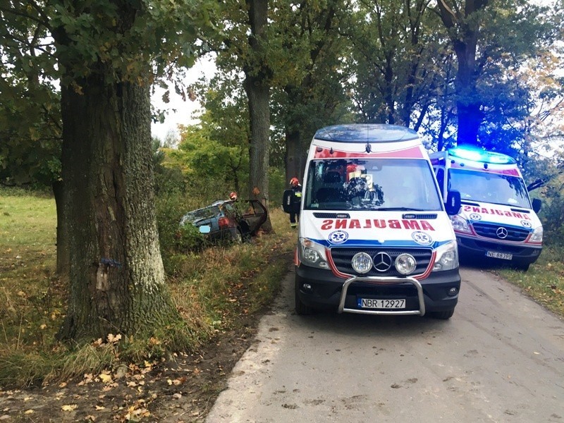 Stare Siedlisko. Potworny wypadek. 21-latek zginął na miejscu (zdjęcia)