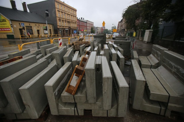 Trwa remont na ulicy 3 Maja w Chorzowie