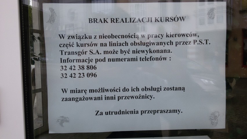 Rybnik: Strajk kierowców autobusów trwa. Z rozkładu jazdy...