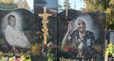 Romskie nagrobki na cmentarzach Łodzi i okolic. Wyróżniają się na tle innych