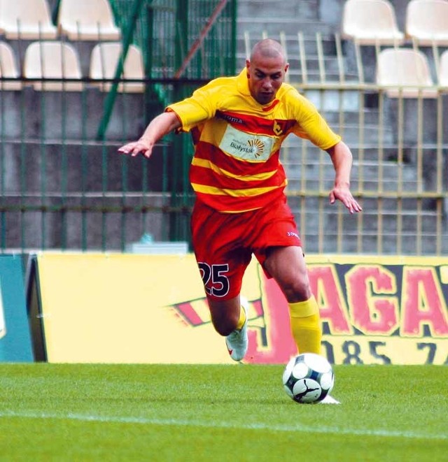 Michał Fidziukiewicz miał spory udział przy golu dla Jagi
