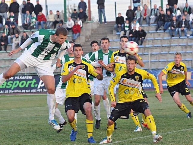 Olimpia w ostatnim meczu w Grudziądzu rozgromiła 4:0 Ruch Radzionków.