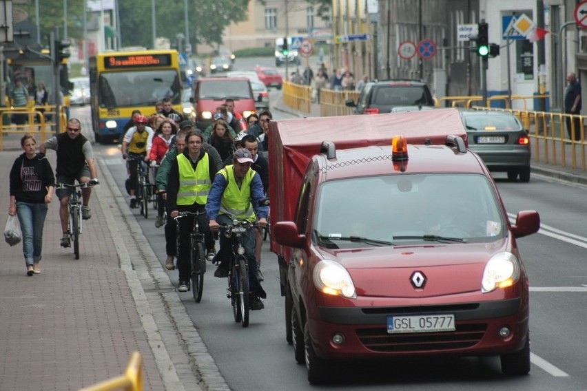 Parada rowerowa w Słupsku