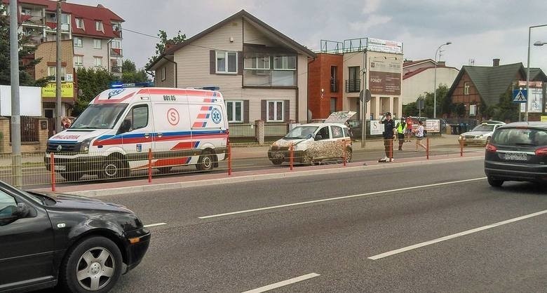 Wypadek na ul. Hetmańskiej. W wyniku potrącenia na pasach...