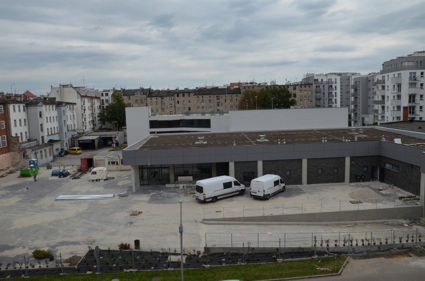 Supermarket Aldi przy ul. Kościuszki