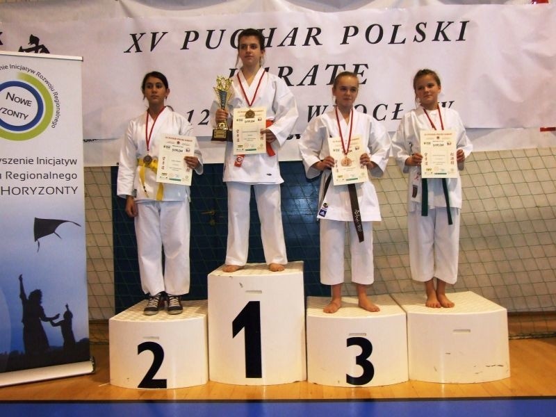 Bydgoscy karetecy przywieźli trzy medale z Pucharu Polski Karate we Wrocławiu