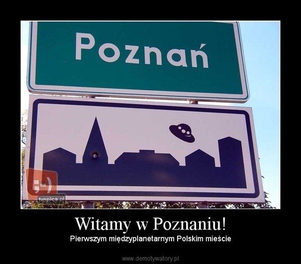 Poznań na demotywatorach